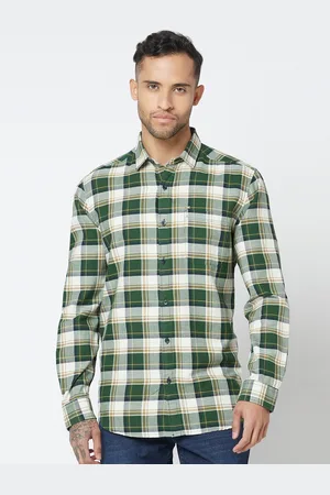 Blue Buddha Checked Regular Fit Cotton Casual Shirt