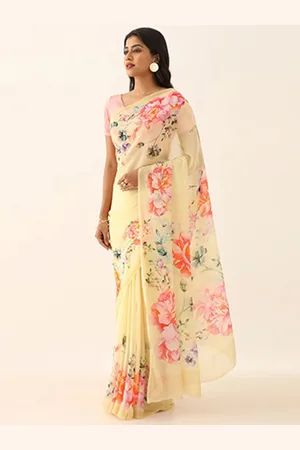 Taneira Floral Printed Saree