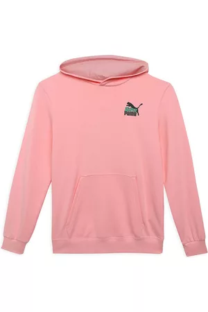 PUMA Boys Printed Cotton Sweatshirt