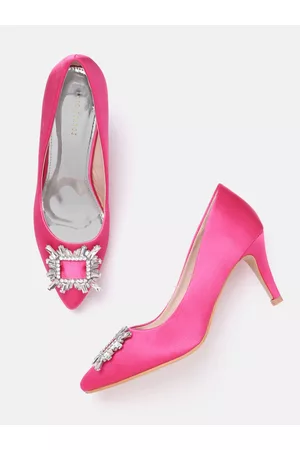 Lino Perros Women Stones Embellished Party Slim Heel Pumps