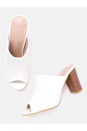 Lino Perros Women Block Heel Peep Toes
