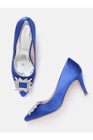 Lino Perros Women Stones Embellished Party Slim Heel Pumps