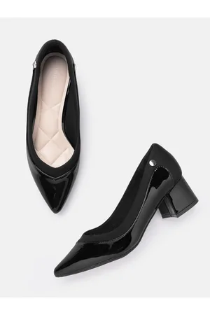 Lino Perros Pointed Toe Block Heels Pumps