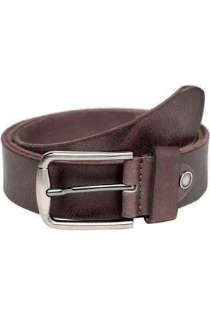 Teakwood Leathers Men Leather Slim Belt