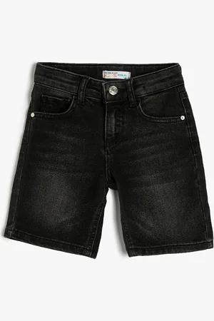 Koton Boys Washed Denim Shorts