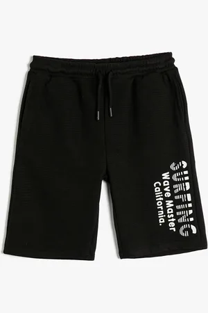 Koton Boys Typography Printed Mid-rise Regular Shorts