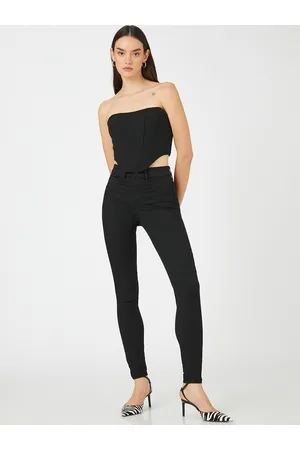 Koton Women Skinny Fit High Waist Jeans