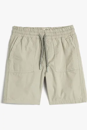 Koton Boys Mid-Rise Pure Cotton Shorts