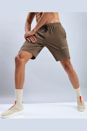 TECHNOSPORT Men Mid-Rise Slim Fit Sports Shorts With Antimicrobial Technology
