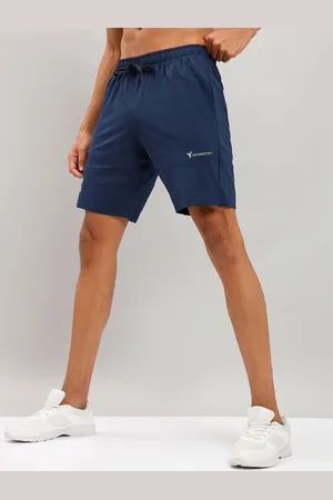 TECHNOSPORT Men Mid-Rise Slim Fit Sports Shorts With Antimicrobial Technology