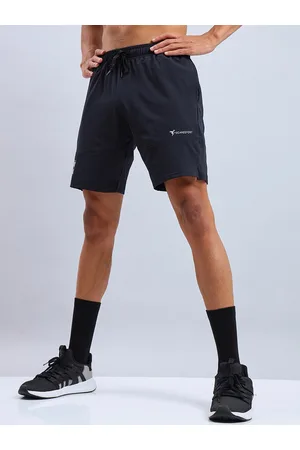 TECHNOSPORT Men Mid-Rise Slim Fit Sports Shorts With Antimicrobial Technology