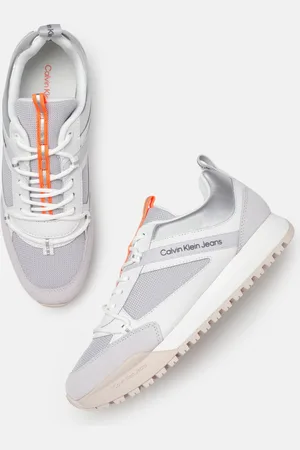 Calvin Klein Men Leather Sneakers