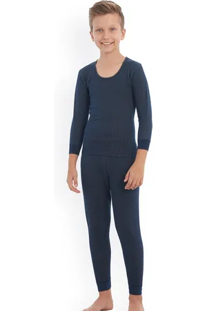 BodyCare Kids Boys Top And Thermal Bottoms