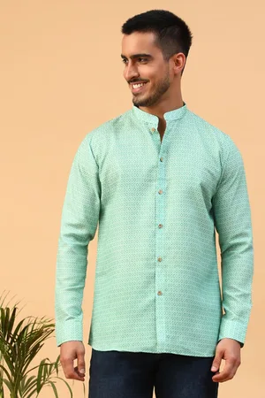 TABARD Geometric Printed Cotton Straight Kurta