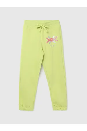 Benetton Girls Printed Joggers