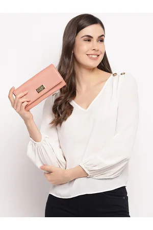 KLEIO PU Solid Women Envelope Wallet