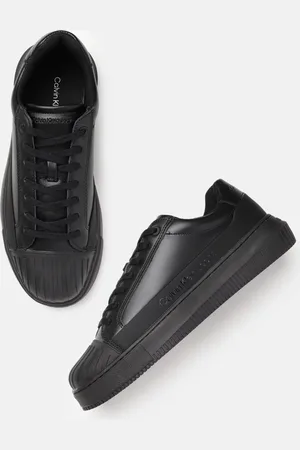 Calvin Klein Men Leather Sneakers