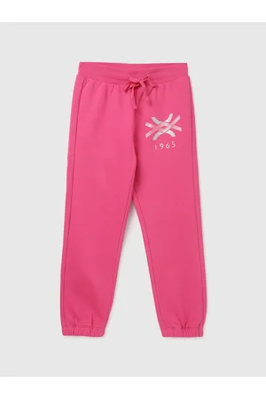 Benetton Girls Printed Joggers