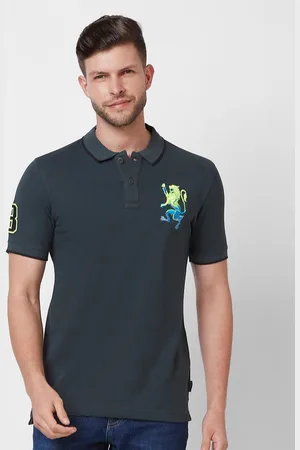 Giordano Polo Collar Pure Cotton Slim Fit T-shirt