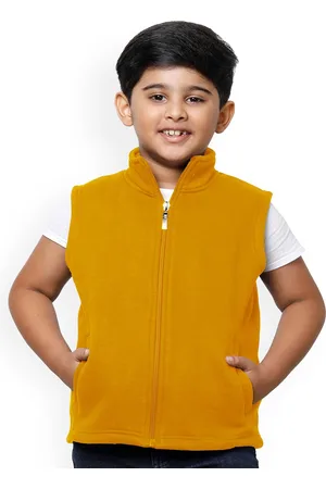 IndiWeaves Boys Mock Collar Lightweight Bomber Jacket