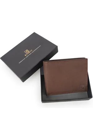 Cimoni Unisex Leather Water Resistant Two Fold Wallet