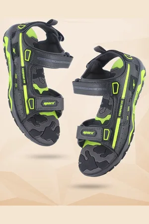Sparx Men Textured Sports Sandals With Velcro Closure