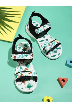 Kook N Keech Women Tropical Printed Sports Sandals