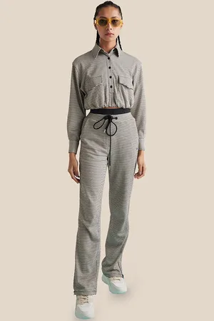 Muvazo Women Custom Straight Fit Cotton Trousers