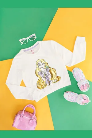 Pantaloons Girls Graphic Printed Long Sleeves T-Shirt