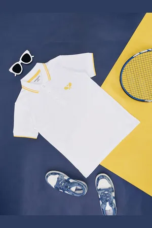 Pantaloons Boys Polo Collar Cotton T-shirt