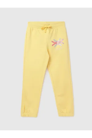 Benetton Girls Printed Joggers
