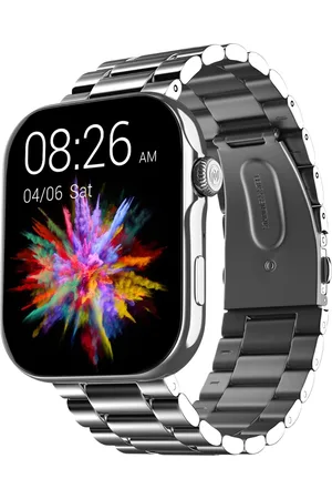 NOISE Vision 3 with 1.96" AMOLED display with Thin Bezel & Metallic Build Smartwatch