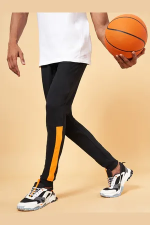 Pantaloons Men Black Solid Slim-Fit Joggers