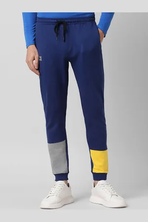 PEOPLE Men Blue Mid Rise Joggers