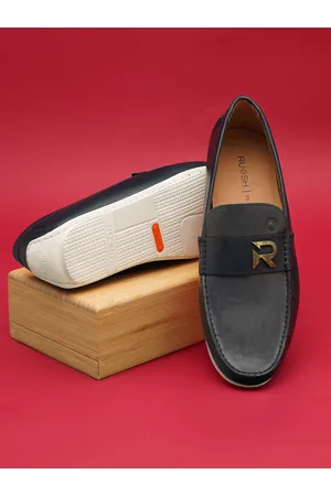 Ruosh Men Leather Penny Loafers
