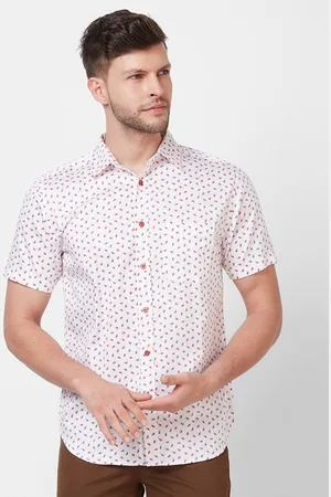 Giordano Slim Fit Opaque Printed Casual Shirt