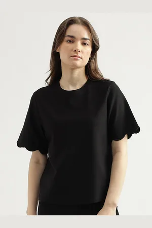 Benetton Regular Fit Round Neck Top