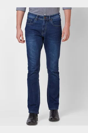 Giordano Men Slim Fit Light Fade Clean Look Stretchable Jeans