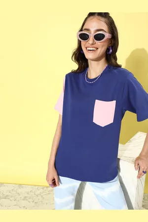 Dillinger Women Solid Oversized T-shirt
