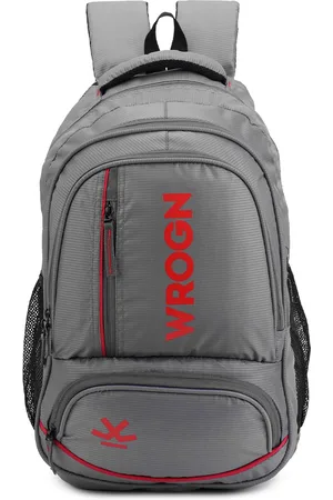 WROGN Unisex Textured Backpack with Shoe Pocket & Rain Cover