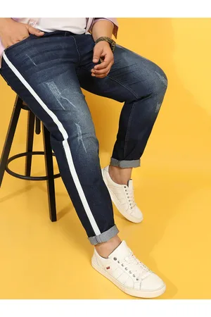 Instafab Men Jean Relaxed Fit Light Fade Stretchable Jeans