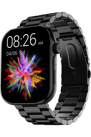 NOISE Vision 3 with 1.96" AMOLED display with Thin Bezel, Metallic Build Smartwatch