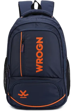 WROGN Unisex Textured Backpack with Shoe Pocket & Rain Cover Up To 16 Inch