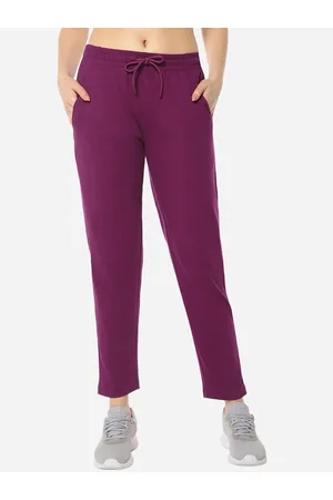 Amante Mid Rise Smart Fit Comfortable Bio Washed Stretch Track Pants