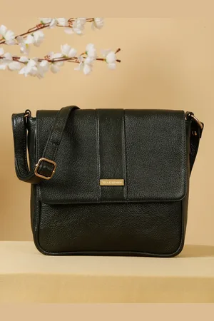 Teakwood Leathers Leather Structured Sling Bag