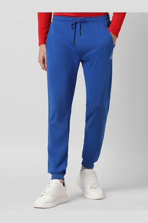 PEOPLE Men Blue Mid Rise Joggers