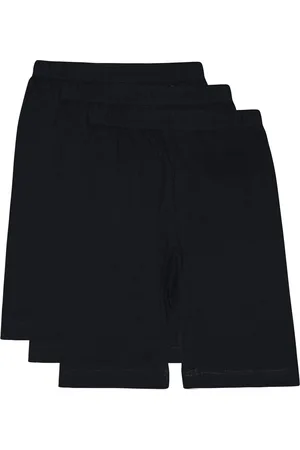 BodyCare Girls Pack Of 3 Mid-Rise Cotton Shorts