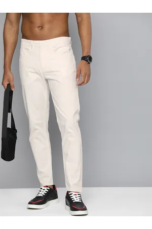 Flying Machine Men Slim Tapered Fit Mid-Rise Chinos Trousers