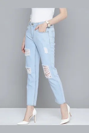 Zipper Skinny Ladies Denim Ripped Jeans at Rs 999/piece in Kakinada | ID:  21583960830