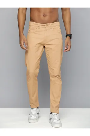Flying Machine Men Slim Tapered Fit Mid-Rise Chinos Trousers